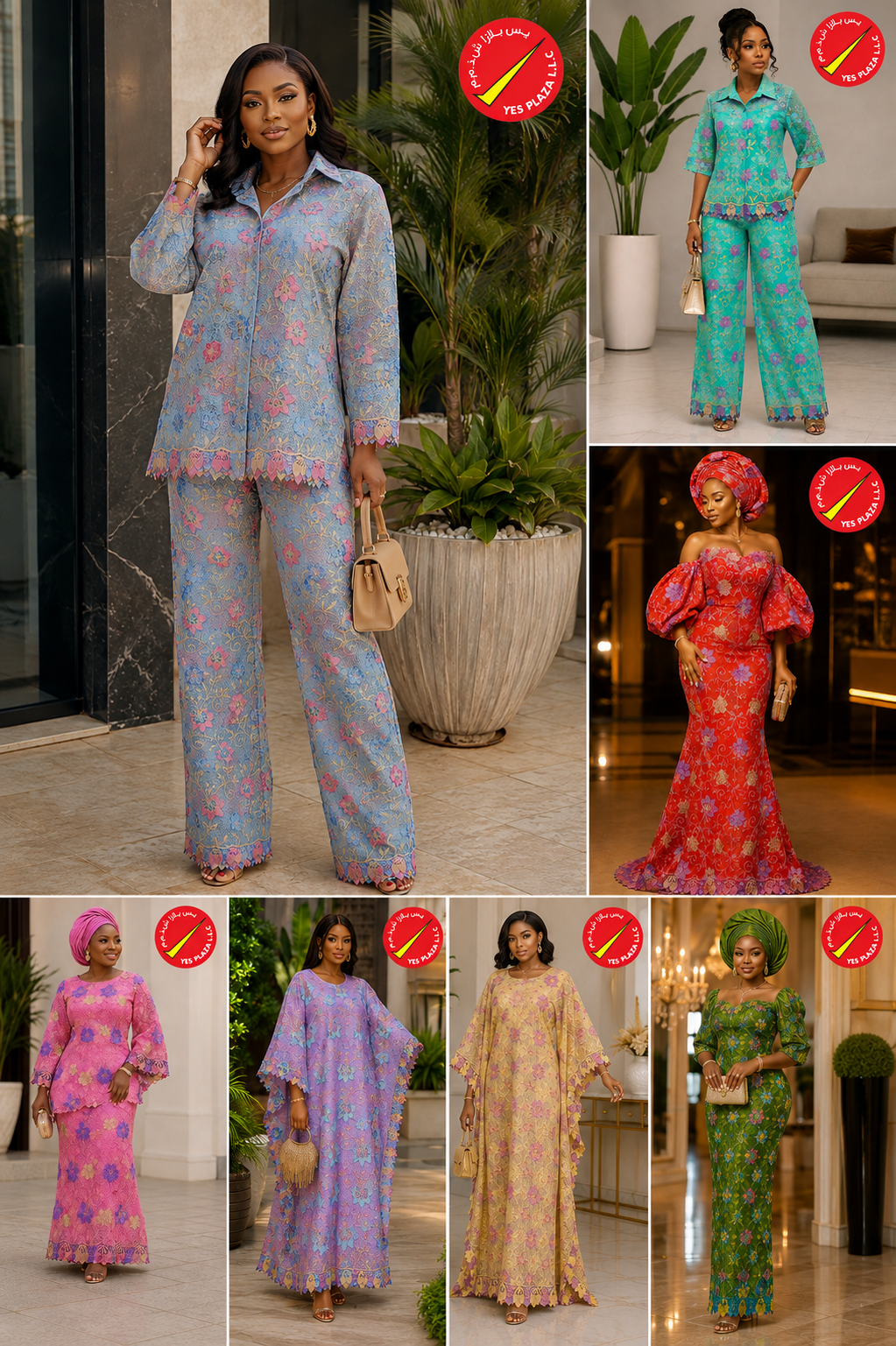 Exclusive Appliqué Brode with Chemical Border Collection