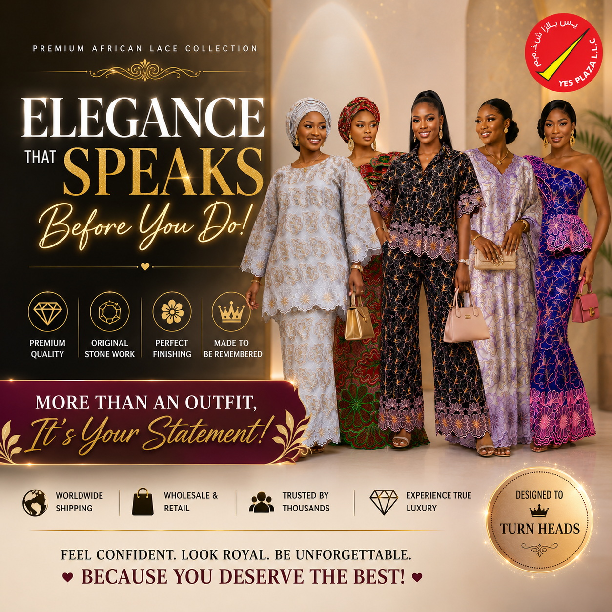 Exclusive Autriche Brode Lace Collection in Abuja