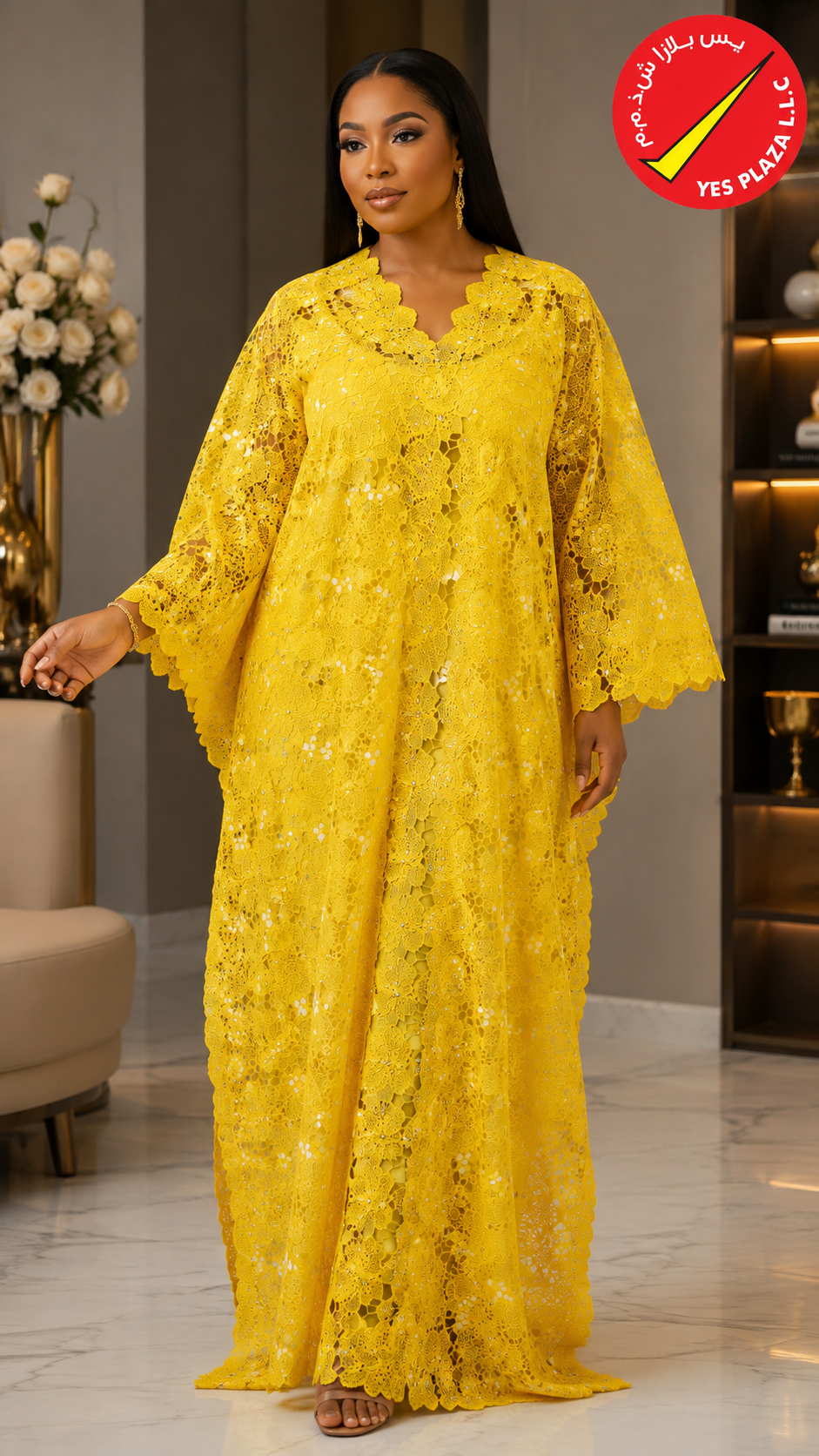 Exclusive Swiss Guipure Lace Collection in Kano, Nigeria | Yes Plaza LLC Dubai - Image 3