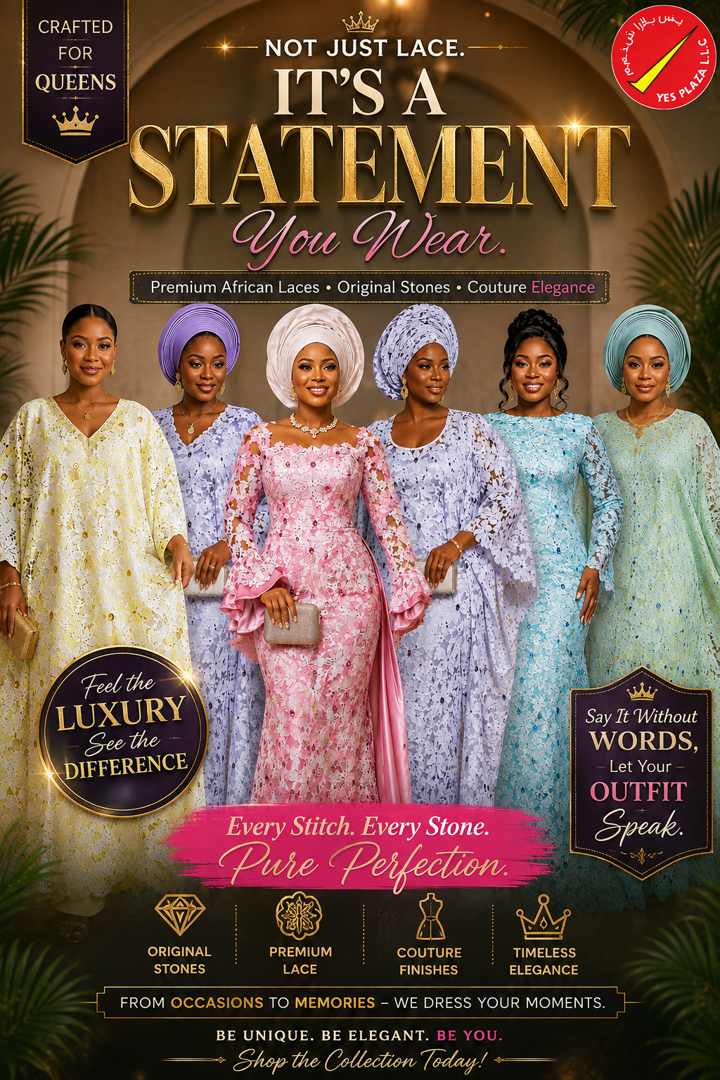 Exclusive Autriche Guipure Lace for Paris – Luxury African Fashion Starts Here