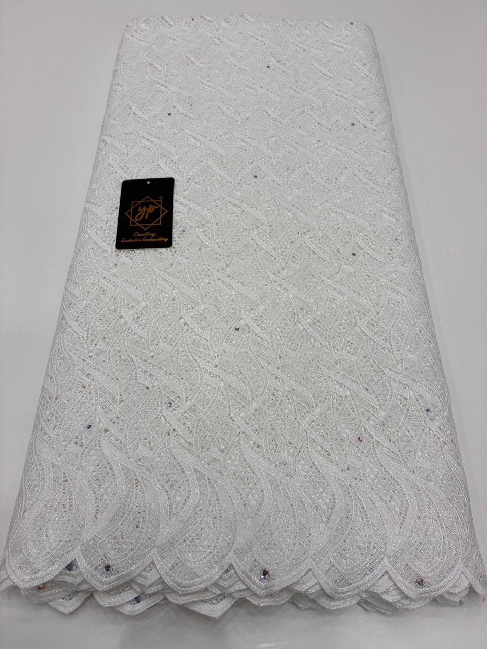 Exclusive Swiss Metallic Guipure Collection | Yes Plaza LLC Dubai - Image 5