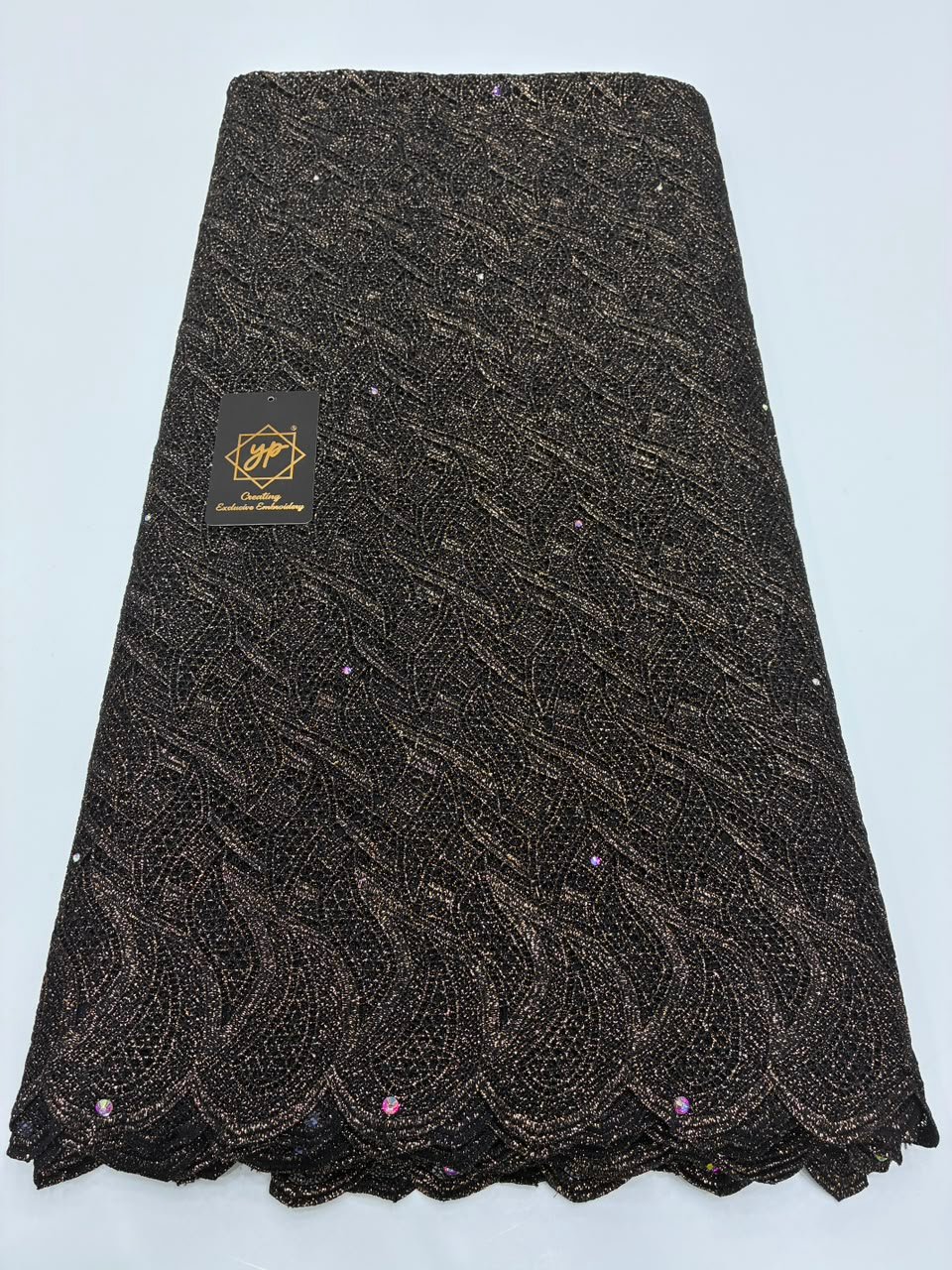 Exclusive Swiss Metallic Guipure Collection | Yes Plaza LLC Dubai - Image 4
