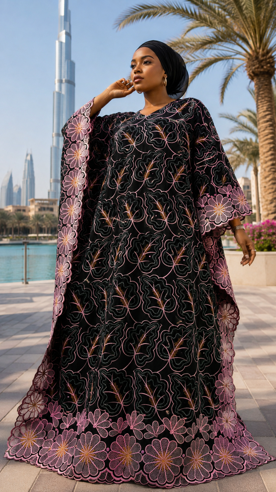 Exclusive Autriche Brode Fabric in Cameroon | Yes Plaza LLC Dubai - Image 2