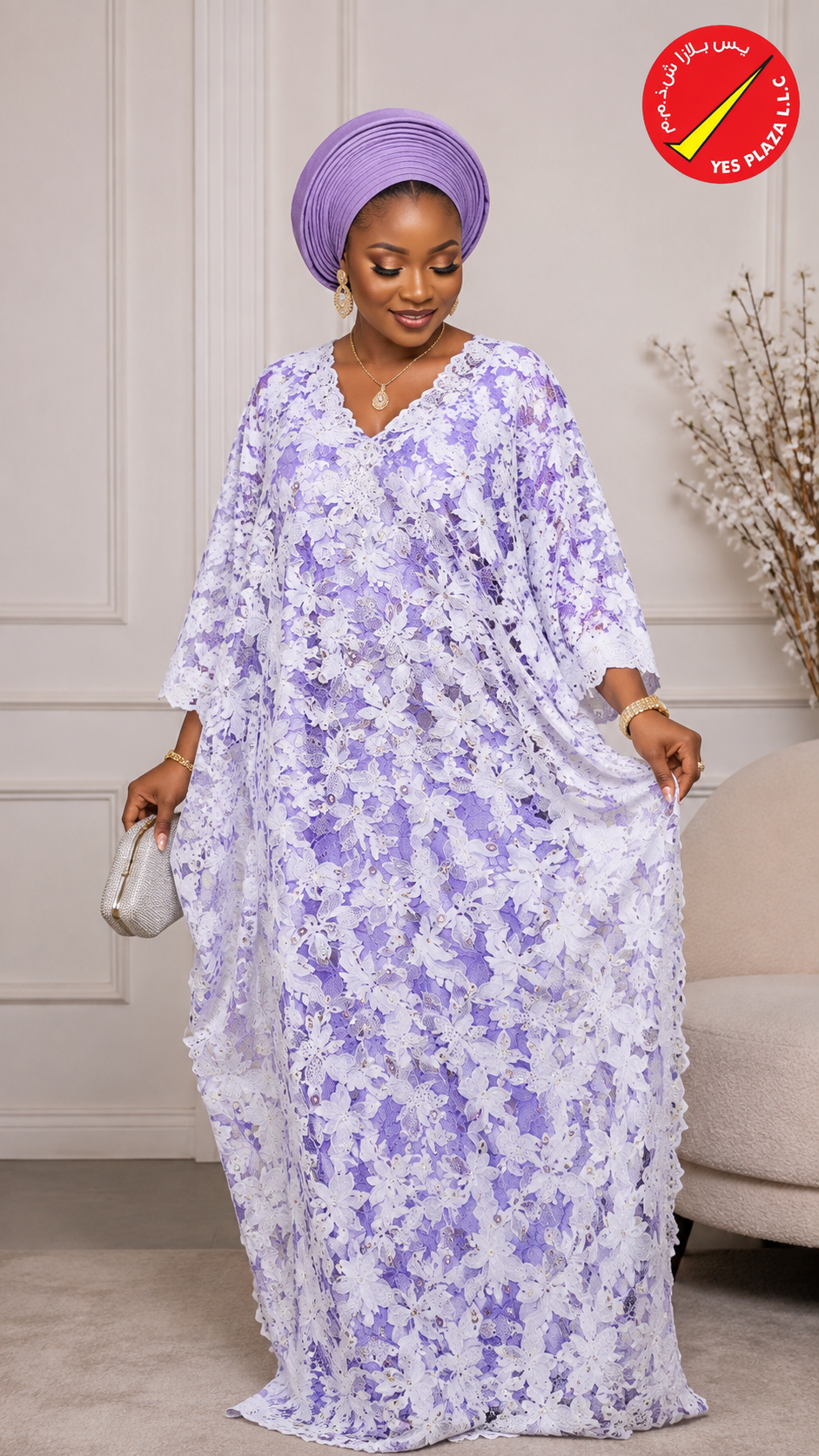Exclusive Autriche Guipure Lace for Paris – Luxury African Fashion Starts Here - Image 2
