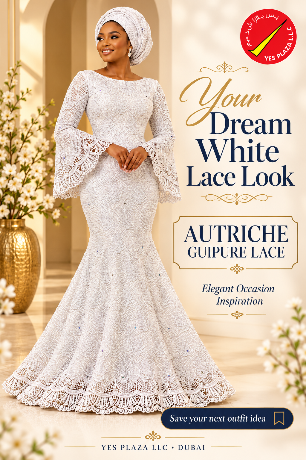 Autriche Guipure Lace Collection in Dubai - Image 2